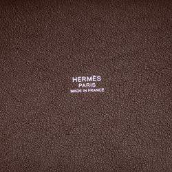 مملوكة مسبقًا حقيبة هيرمس بيكوتين لوك 18 كارجو غولاند وسويفت تويل وردي أحمر