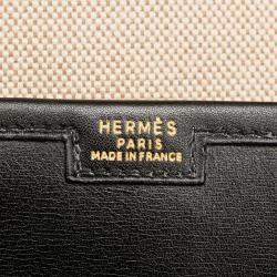 مملوكة مسبقًا Hermes Black Box Calf Jige 29