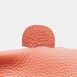 Pre Owned Hermes Pink Clemence Evelyne III 29