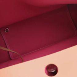 مملوكة مسبقًا حقيبة هيرمس هيرباغ زيب بني وردي 39