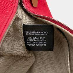 Pre Owned حقيبة هيرمس تول برايد آ براك وردي أحمر صغيرة