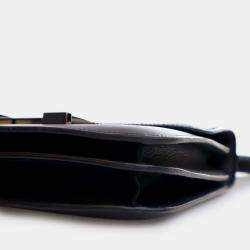 مملوكة مسبقًا Hermes Noir Mini Swift Marble Constance 18