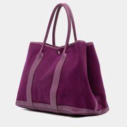 مملوكة مسبقًا Hermes Purple Toile and Negonda Garden Party 36