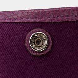 مملوكة مسبقًا Hermes Purple Toile and Negonda Garden Party 36