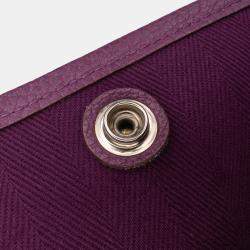 مملوكة مسبقًا Hermes Purple Toile and Negonda Garden Party 36