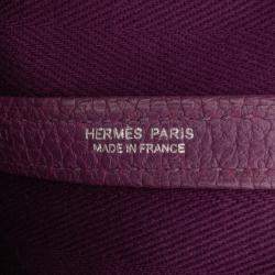 مملوكة مسبقًا Hermes Purple Toile and Negonda Garden Party 36