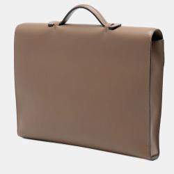 Pre Owned Hermes Brown Evercolor Sac A Depeches 38