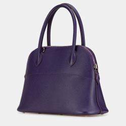 مملوكة مسبقًا Hermes Purple Epsom Bolide 27