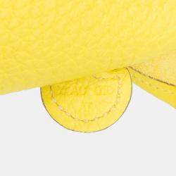 Pre Owned حقيبة هيرمس إيفلين TPM يلو كليمنس