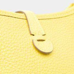 Pre Owned حقيبة هيرمس إيفلين TPM يلو كليمنس