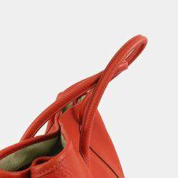 Pre Owned حقيبة هيرمس غاردن بارتي كانتري حمراء 36