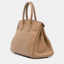 مملوكة مسبقًا Hermes Brown Swift Birkin Retourne 30