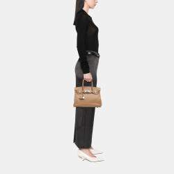 مملوكة مسبقًا Hermes Brown Swift Birkin Retourne 30