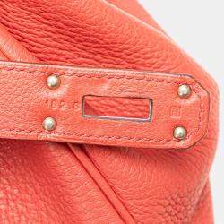 Pre Owned Hermes Red Togo JPG Shoulder Kelly II 42