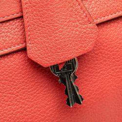 Pre Owned Hermes Red Togo JPG Shoulder Kelly II 42
