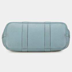 Pre Owned Hermes Blue Negonda Garden Party 30