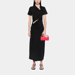 Pre Owned Hermes Pink Small Toile Bride A Brac Case