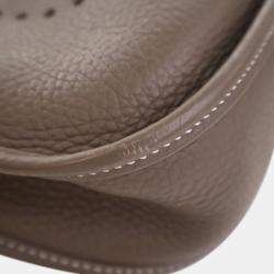 مملوكة مسبقًا Hermes Brown Clemence Evelyne III PM