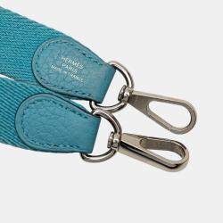 مملوكة مسبقًا Hermes Blue Clemence Evelyne TPM 16