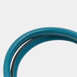 Pre Owned Hermes Blue Togo Birkin Retourne 30