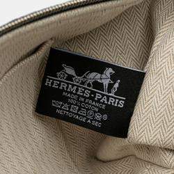 Pre Owned حقيبة هيرمس برود أ براك زرقاء خضراء صغيرة