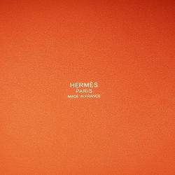 Pre Owned حقيبة هيرمس أورنج تويلي جولاند وسويفت كارغو بيكوتين لوك 18