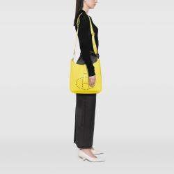 Pre Owned حقيبة إبلين 33 إيبسوم صفراء من هيرمس