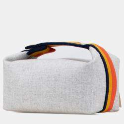 Pre Owned Hermes Small Wool Bride A Brac Rocabar Case