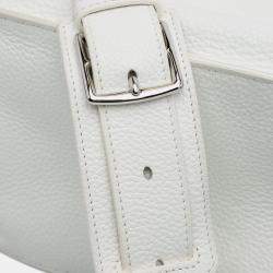 مملوكة مسبقًا Hermes White Clemence Jypsiere 34