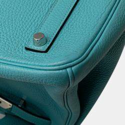 مملوكة مسبقًا Hermes Blue Togo Birkin Retourne 35