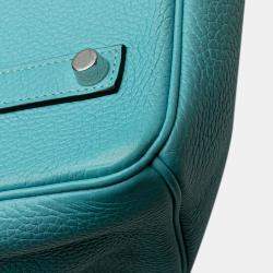 مملوكة مسبقًا Hermes Blue Togo Birkin Retourne 35