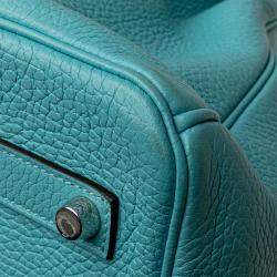 مملوكة مسبقًا Hermes Blue Togo Birkin Retourne 35