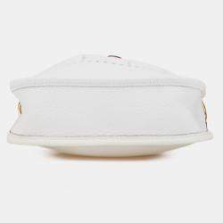 Pre Owned هيرمس كليمونس أبيض إيفلين تي بي إم