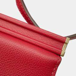 مملوكة مسبقًا Hermes Red Evergrain Clic H 21