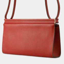 مملوكة مسبقًا Hermes Red Evergrain Clic H 21