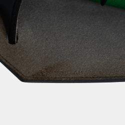 Pre Owned Hermes Blue Green Toile Herbag Zip 31