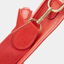 مملوكة مسبقًا Hermes Red Clemence Evelyne I 33