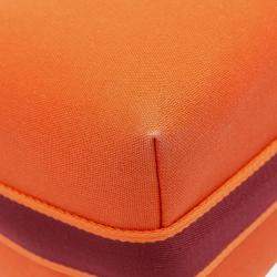 مملوكة مسبقًا حافظة هيرمس برود أ ي برك تويلي برتقالي أحمر كبير