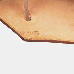 مملوكة مسبقًا حقيبة هيرمس هيرباج زيب 39 قماش بني وردي