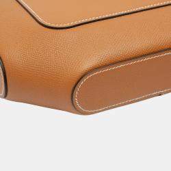 مملوكة مسبقًا Hermes Brown Epsom Octogone Clutch