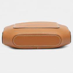 مملوكة مسبقًا Hermes Brown Epsom Octogone Clutch