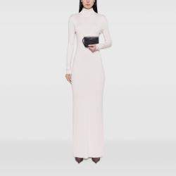 Pre Owned Hermes Blue Evergrain Kelly Depeches Pouch 25