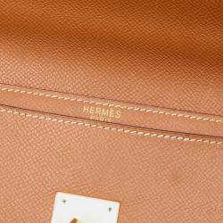 مملوكة مسبقًا Hermes Brown Epsom Kelly Depeches 38