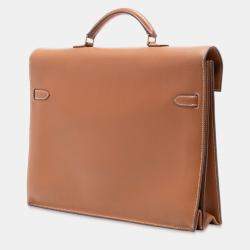 مملوكة مسبقًا Hermes Brown Epsom Kelly Depeches 38