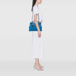 Pre Owned Hermes Blue Togo Kelly II Retourne 32