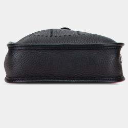 مملوكة مسبقًا Hermes Black Clemence Evelyne TPM