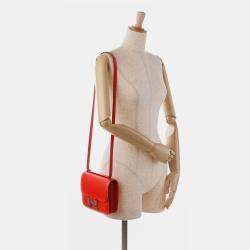 مملوكة مسبقًا Hermes Red Mini Tadelakt Constance 18