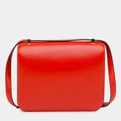 مملوكة مسبقًا Hermes Red Mini Tadelakt Constance 18