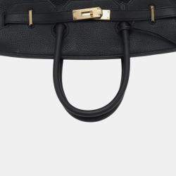 مملوكة مسبقًا Hermes Black Togo Birkin Retourne 35