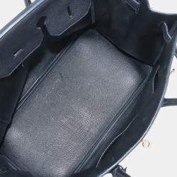 مملوكة مسبقًا Hermes Black Togo Birkin Retourne 35